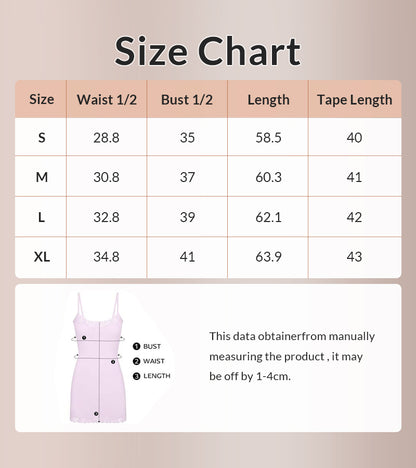Curvvvy® Women’s Lace Trim Spaghetti Strap Nightdress