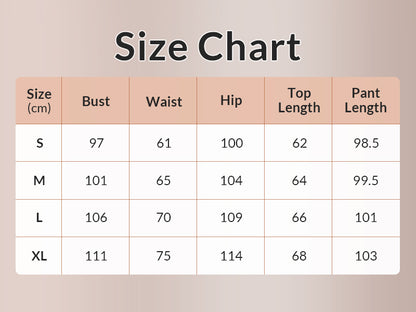 Curvvvy® Long-Sleeved Buttoned Wide-Leg Pajama Set