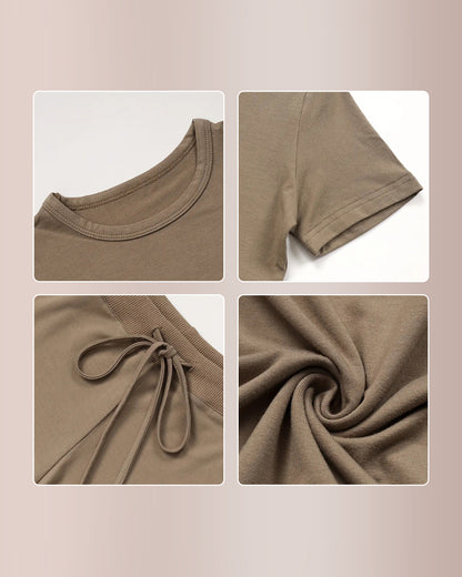 Curvvvy® The Essential Athleisure Two-Piece Short Set