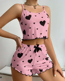 Pink Black Heart