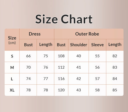 Curvvvy® Sheer Lace Sleepwear Set