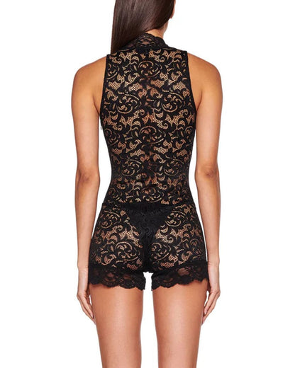 Curvvvy® Romantic Lace Lingerie Romper