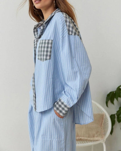 Curvvvy™ Loose Splice Pajama Set