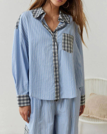 Curvvvy™ Loose Splice Pajama Set