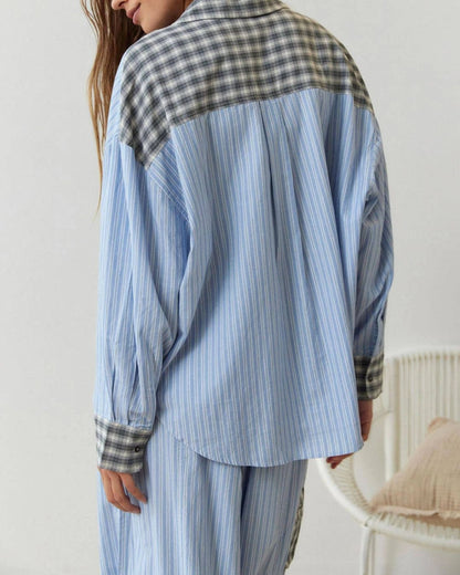 Curvvvy™ Loose Splice Pajama Set