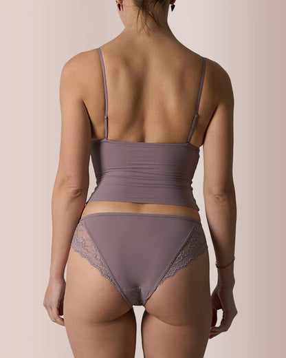 Curvvvy® Lace Padded Triangle Camisole Set