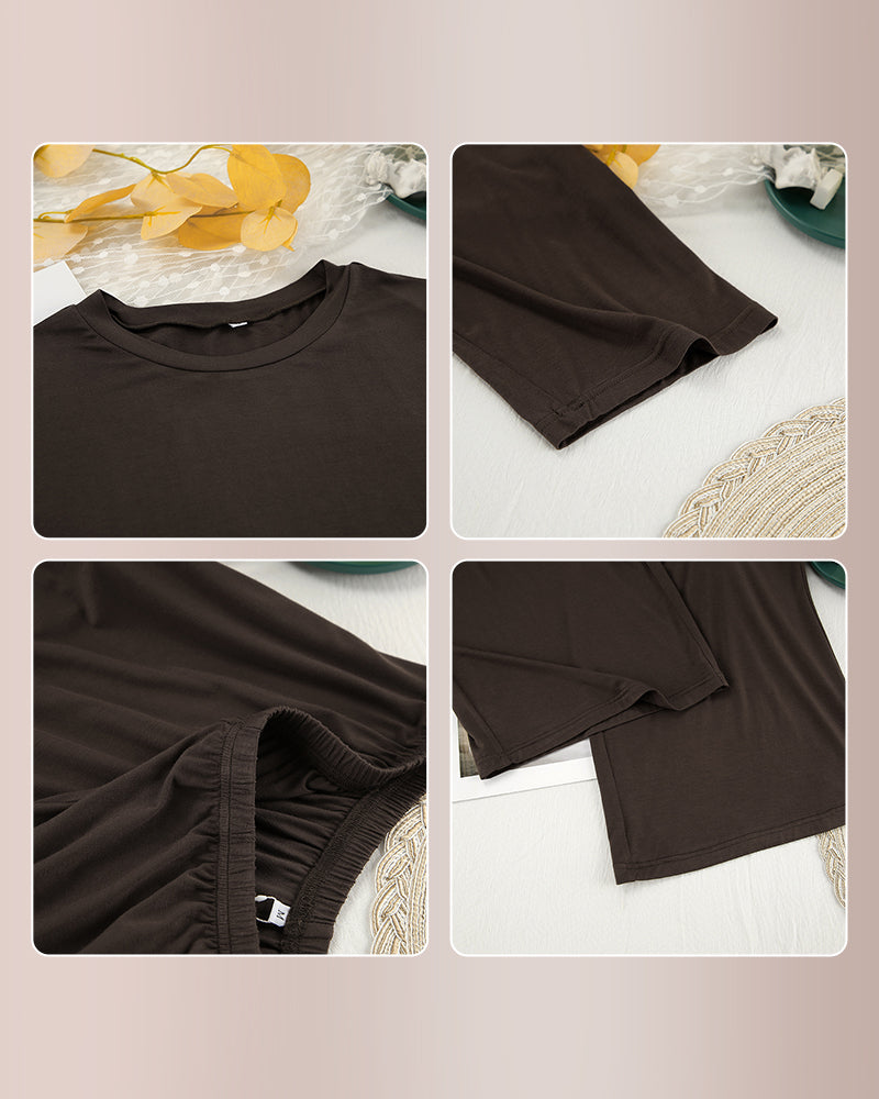 Curvvvy® Lightweight & Skin-Friendly Modal Soft Pajama Set
