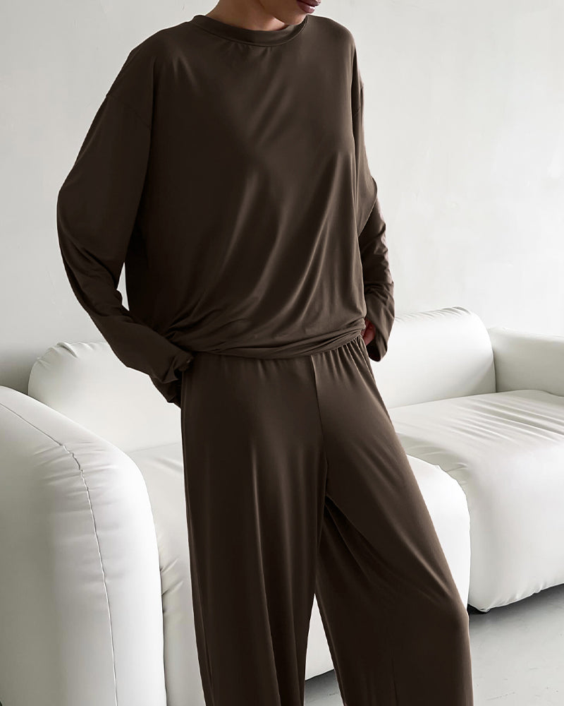 Curvvvy® Lightweight & Skin-Friendly Modal Soft Pajama Set