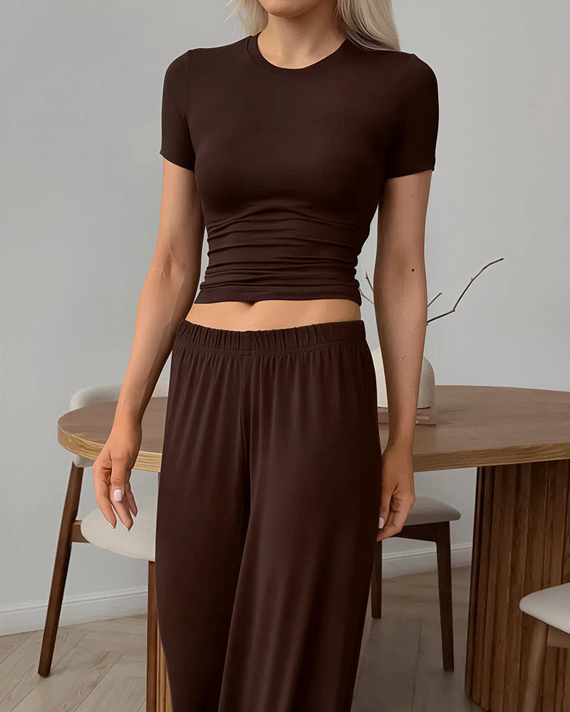 Curvvvy® Ultra-Drapey Comfort Lounge Set For All-Day Wear