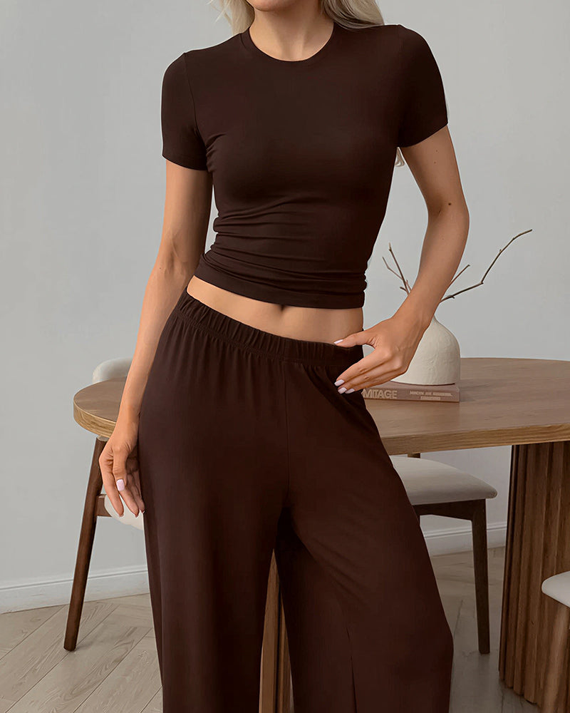 Curvvvy® Ultra-Drapey Comfort Lounge Set For All-Day Wear