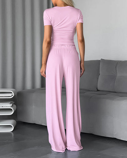 Curvvvy® Ultra-Drapey Comfort Lounge Set For All-Day Wear