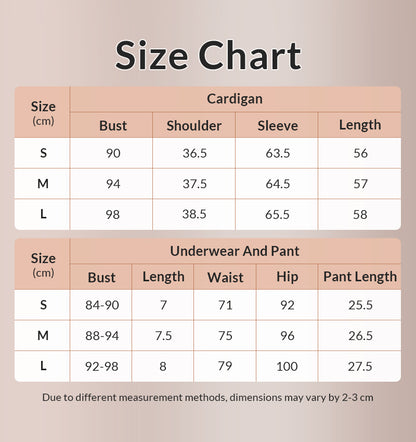 Curvvvy® Floral Ribbed Knit 3-Piece Loungewear Set
