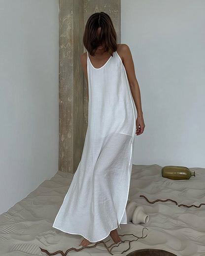 Curvvvy® The Effortless Breeze Maxi Slip Dress