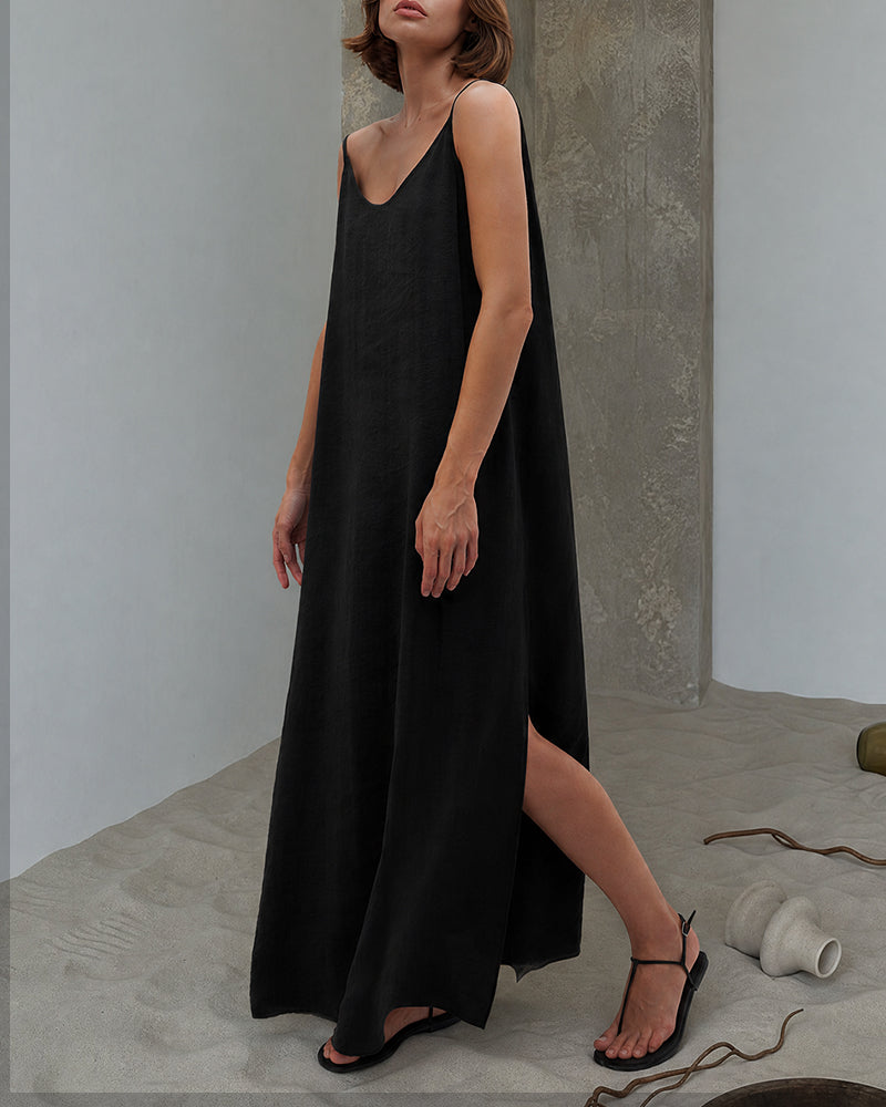 Curvvvy® The Effortless Breeze Maxi Slip Dress