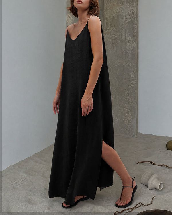 Curvvvy® The Effortless Breeze Maxi Slip Dress
