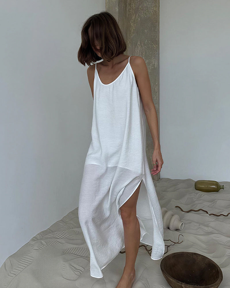 Curvvvy® The Effortless Breeze Maxi Slip Dress