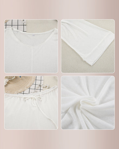 Curvvvy® Cloud-Knit 2-Piece Relaxed Loungewear Set
