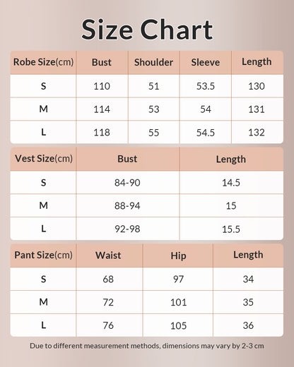 Curvvvy™ 3-Piece Satin Lace Loungewear Set