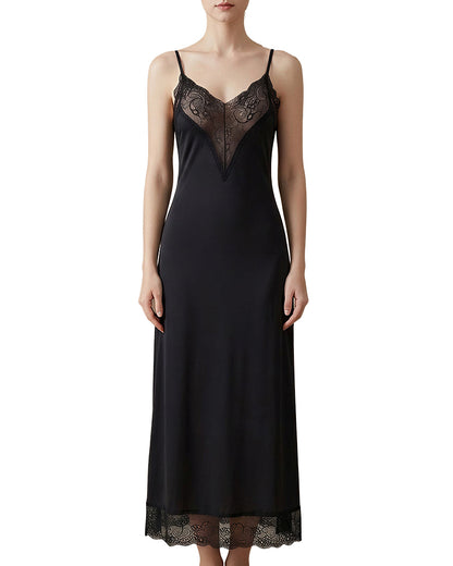 Curvvvy™ Das Aphrodite Nachthemd aus transparenter Spitze mit hohem Schlitz