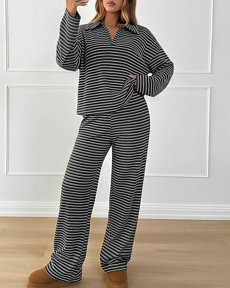 Curvvvy™ Nachtwäsche-Set aus Top und Shorts mit Spitzenbesatz