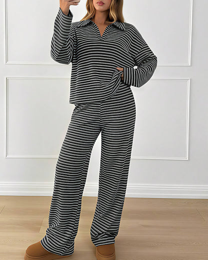 Curvvvy™ Nachtwäsche-Set aus Top und Shorts mit Spitzenbesatz