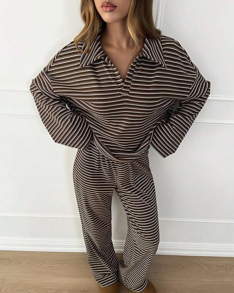 Curvvvy™ Nachtwäsche-Set aus Top und Shorts mit Spitzenbesatz
