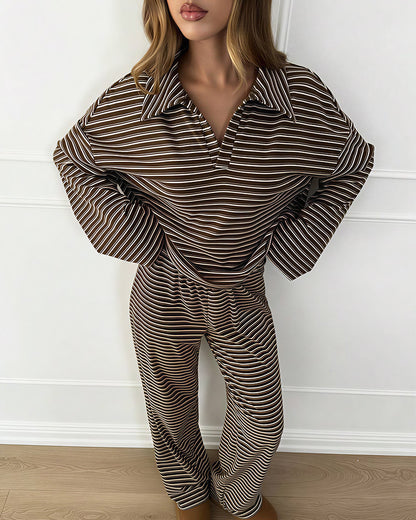 Curvvvy™ Nachtwäsche-Set aus Top und Shorts mit Spitzenbesatz