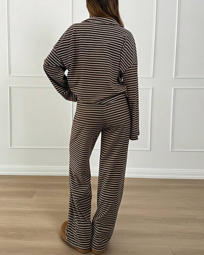 Curvvvy™ Nachtwäsche-Set aus Top und Shorts mit Spitzenbesatz