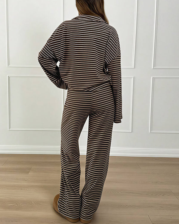 Curvvvy™ Nachtwäsche-Set aus Top und Shorts mit Spitzenbesatz