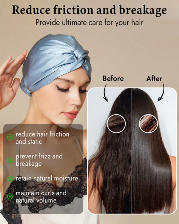 Curvvvy® Ultra Luxe Satin Hair Bonnet