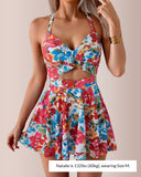 Blue Floral Print