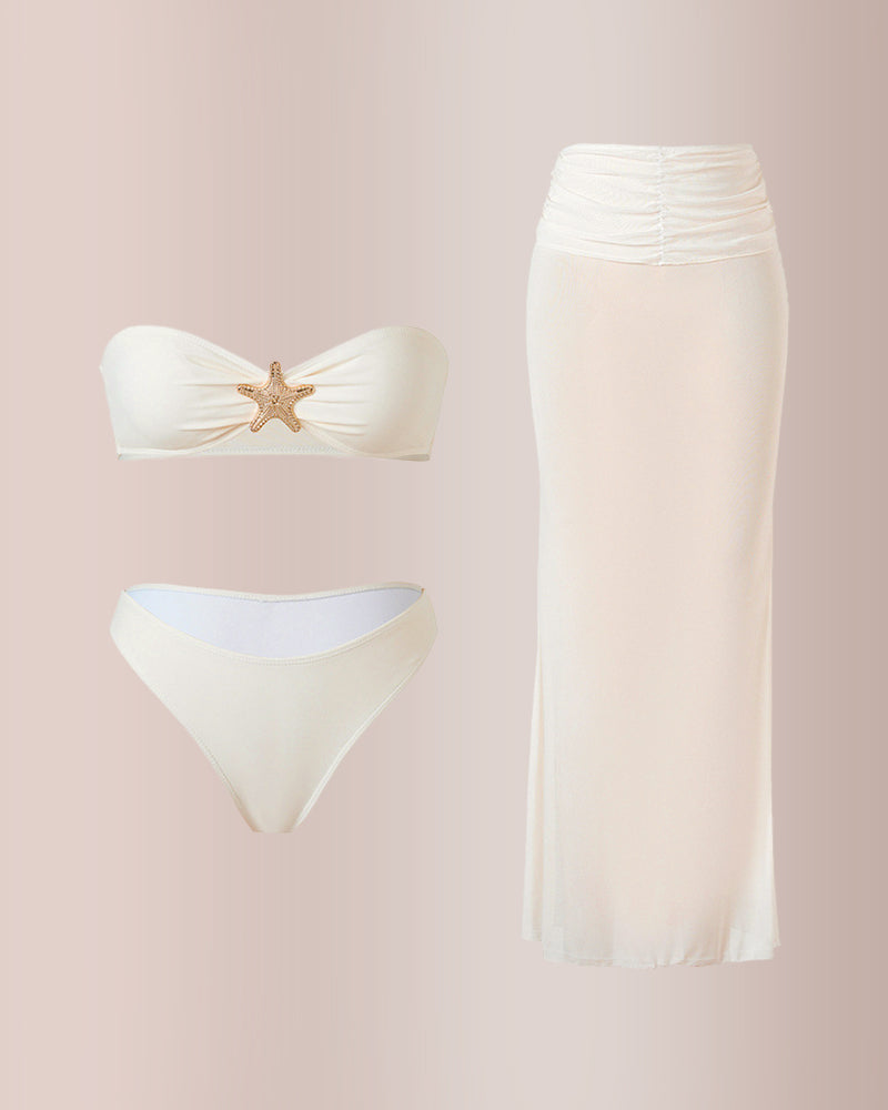 Curvvvy® Mermaid Core 3-Piece Bikini Set