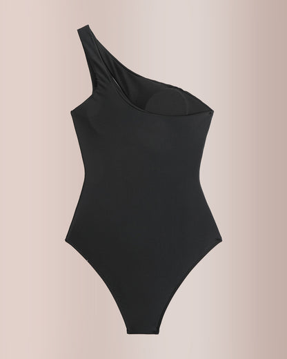 Curvvvy®  The Riviera One-Shoulder Cutout Monokini