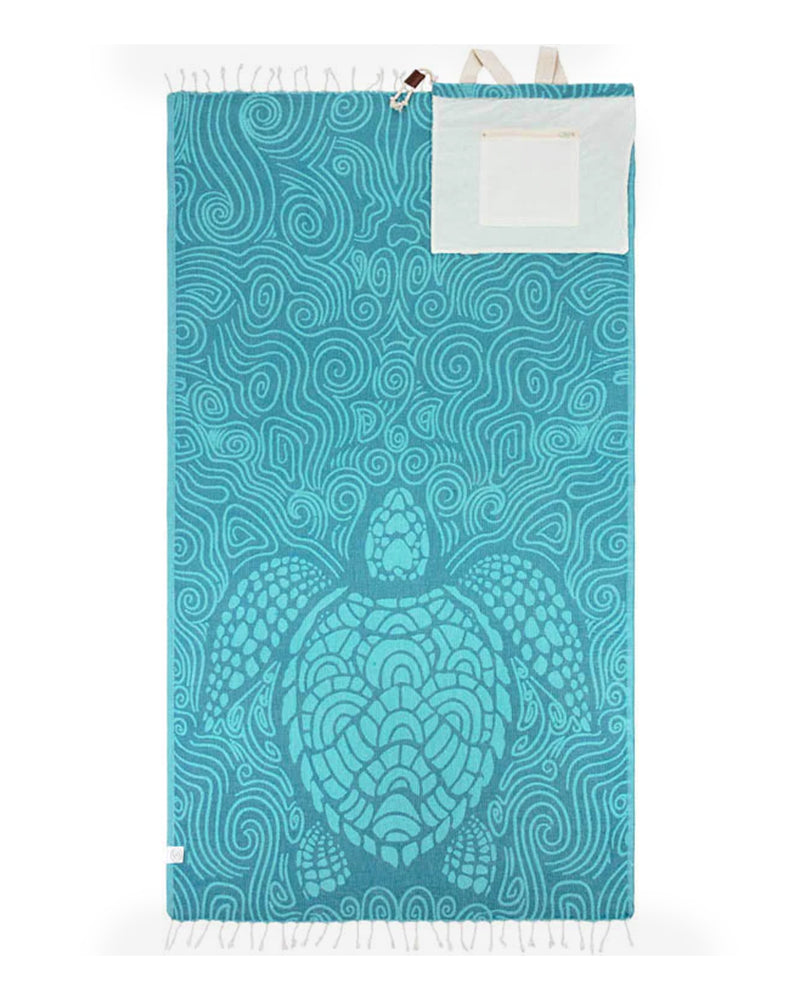 Curvvvy® Ocean Guardian 2-in-1 Convertible Towel Backpack