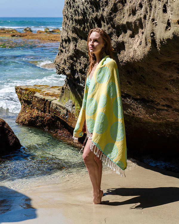 Curvvvy® Ocean Guardian 2-in-1 Convertible Towel Backpack