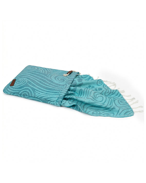 Curvvvy® Ocean Guardian 2-in-1 Convertible Towel Backpack