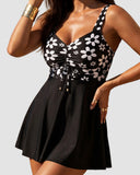Black Floral Print
