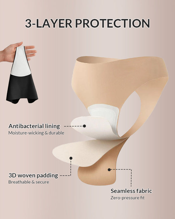 Curvvvy® ForLove – Seamless Invisible Comfort Thongs (5 Pack) curvvvy