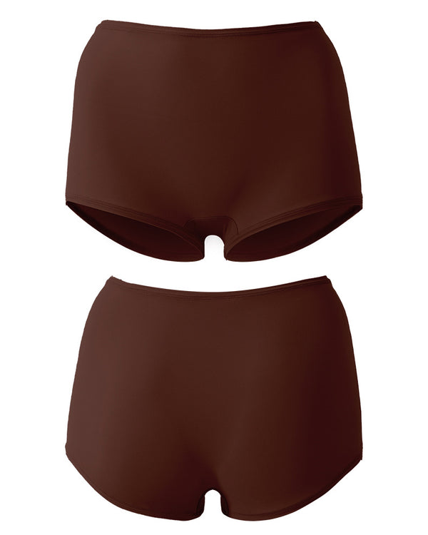 Curvvvy® High-Stretch Breathable Mid-Waist Boyshorts