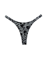 Grey Leopard Print