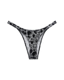 Grey Leopard Print