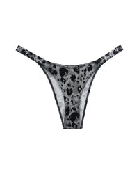 Grey Leopard Print