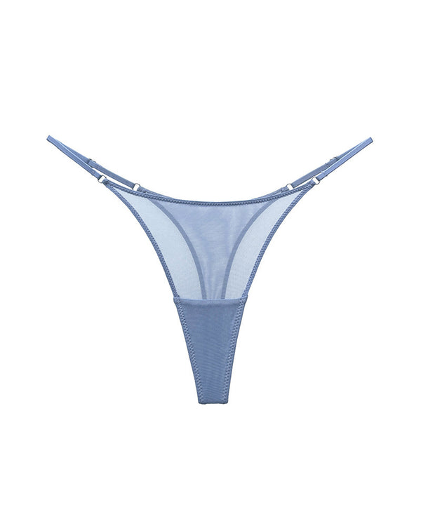Curvvvy® The Siren Sheer Mesh Adjustable Thong