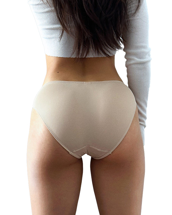 Curvvvy® Barely-There Ice Silk Seamless Low-Rise Briefs