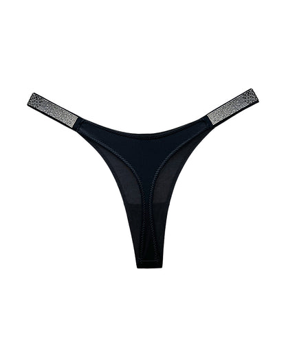 Curvvvy® Gradient Rhinestone Thong