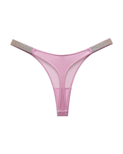 Curvvvy® Gradient Rhinestone Thong