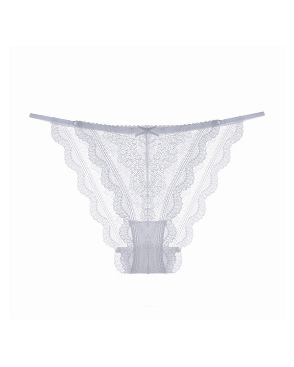 Curvvvy® Sheer Floral Lace Strappy Cheeky Panties