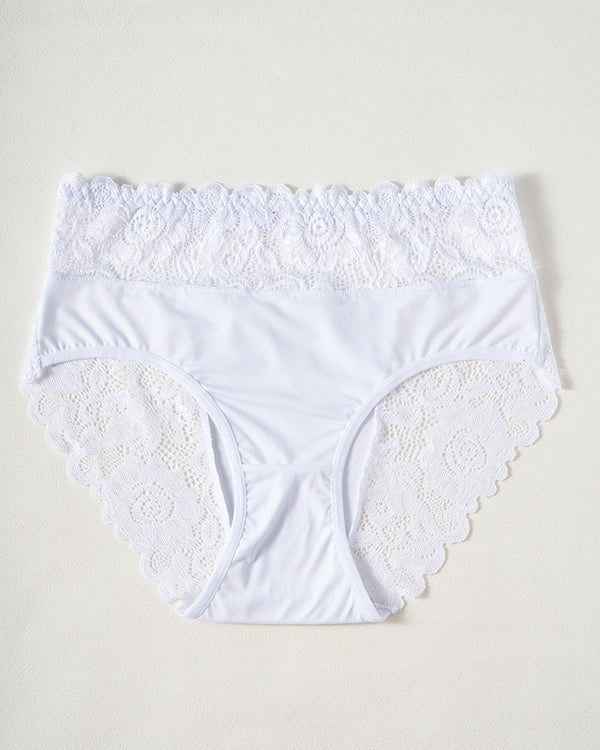 Curvvvy™ Seamless Lace Trim Panties