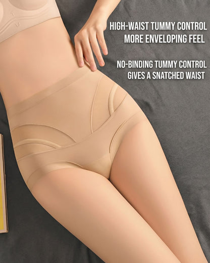 Curvvvy™ High-Waisted Tummy Control Mesh Bodyshorts