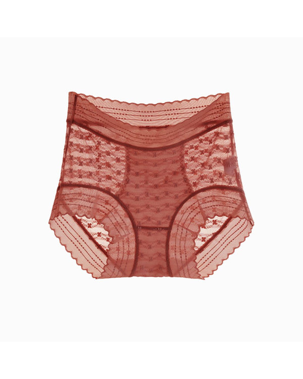 Curvvvy™ High-Waisted Tummy Control Lace Bodyshorts